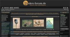 Desktop Screenshot of makro-forum.de